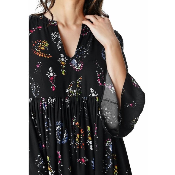 Wayward Fancies Jewel Print Dress w/ Pockets - Picture 2 of 10